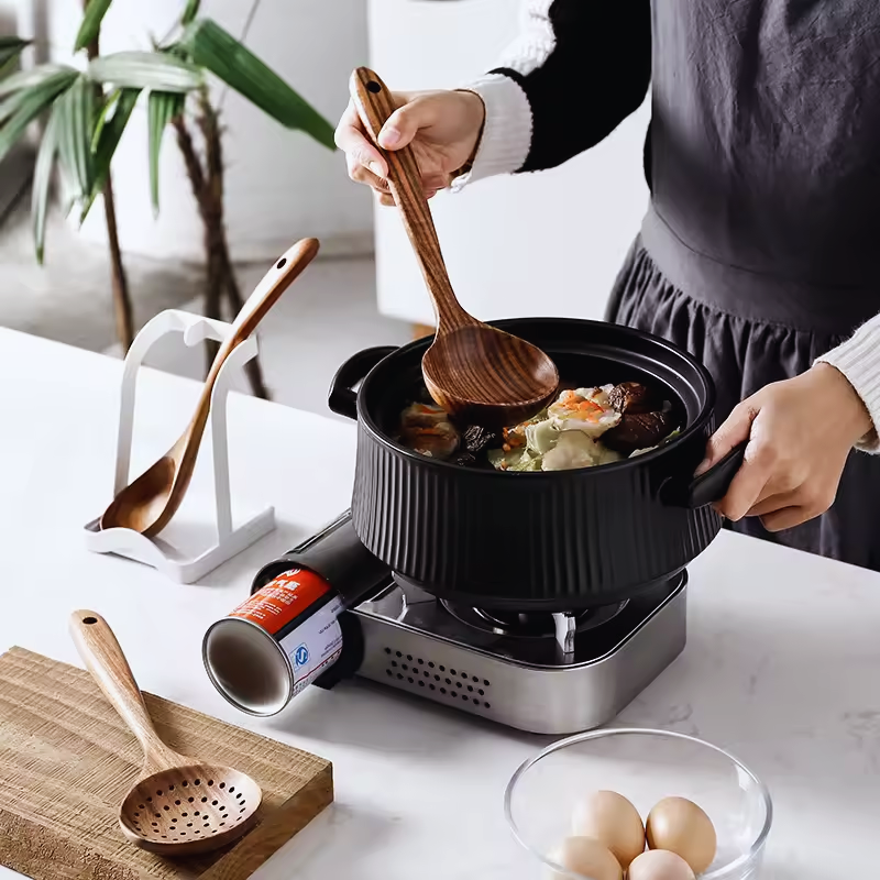 Teak Wooden Utensils Set - 50% OFF SALE