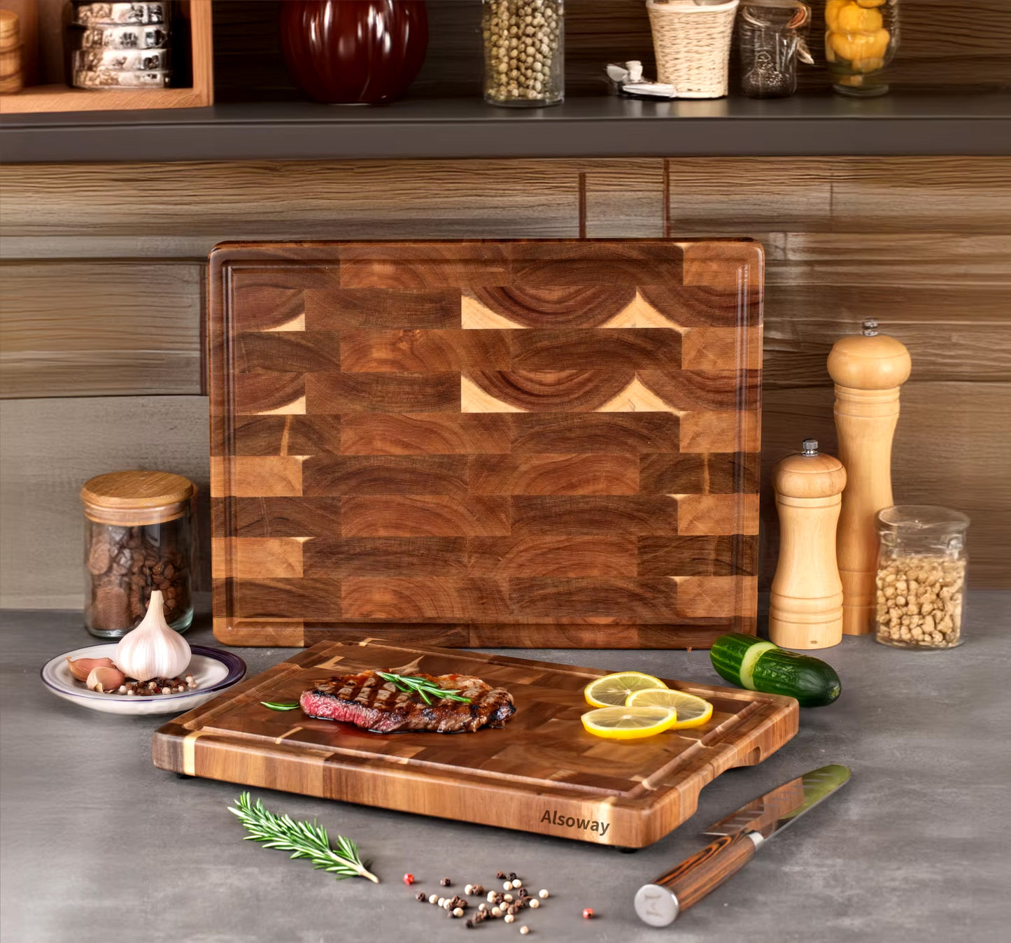 Premium Acacia Wood Cutting Board