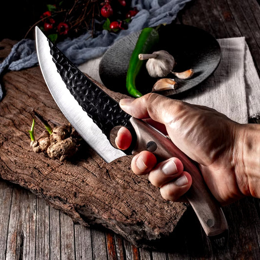 Serbian Hand-Forged Boning Chef Knife