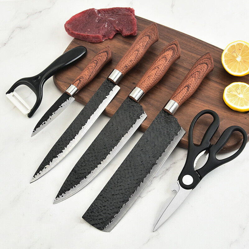 Professional Kitchen Stainless Steel Knife Set