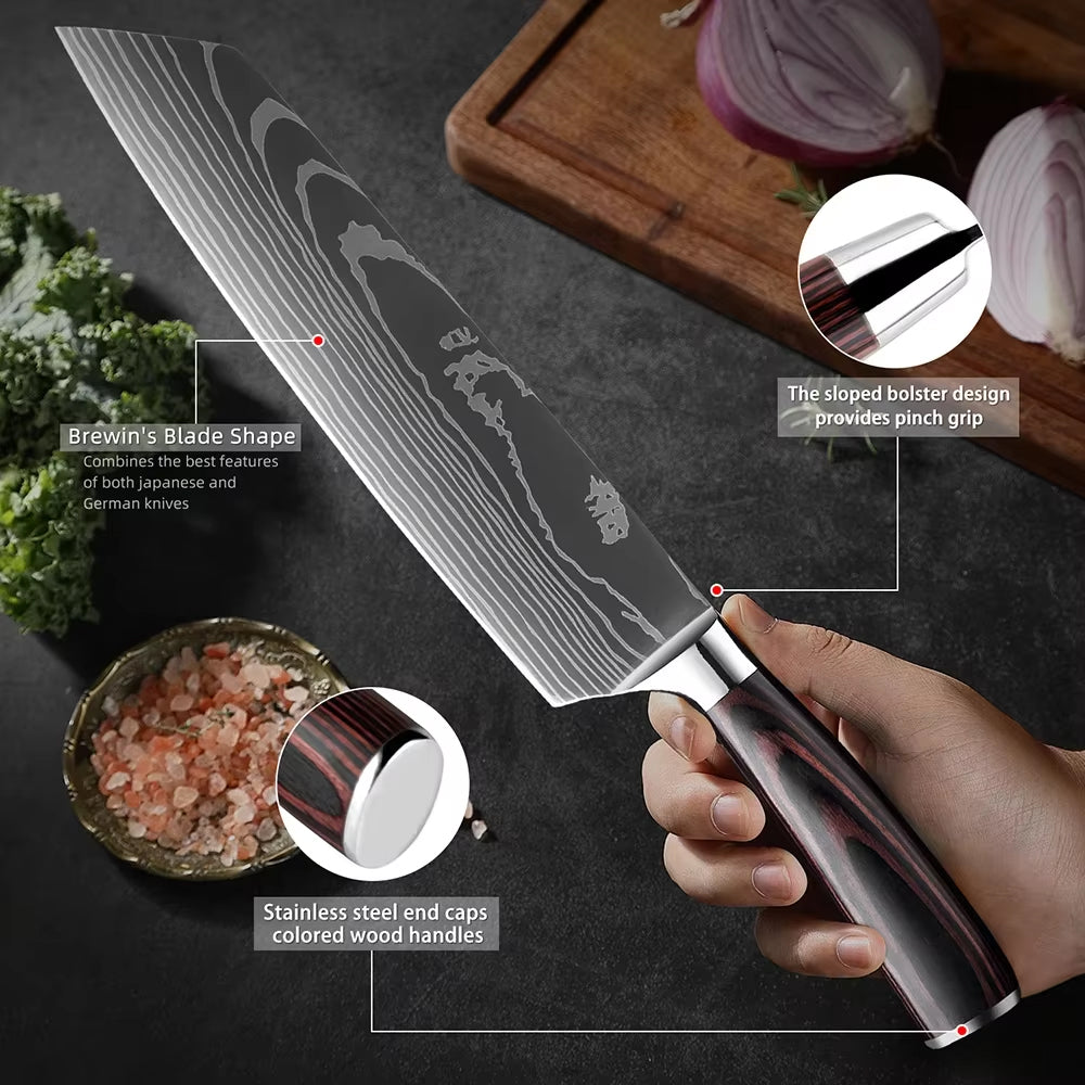Japanese Kitchen Knife Set
