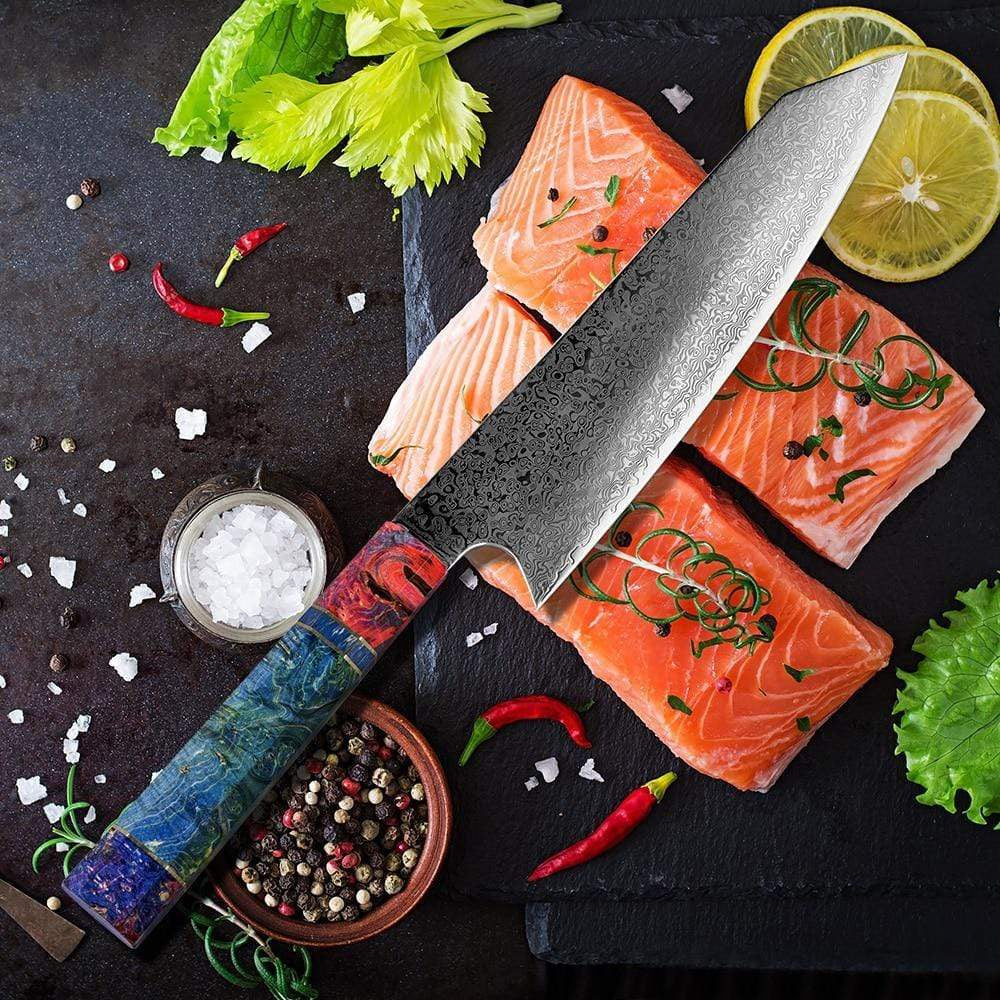 Damascus Steel Kiritsuke Chef's Knife