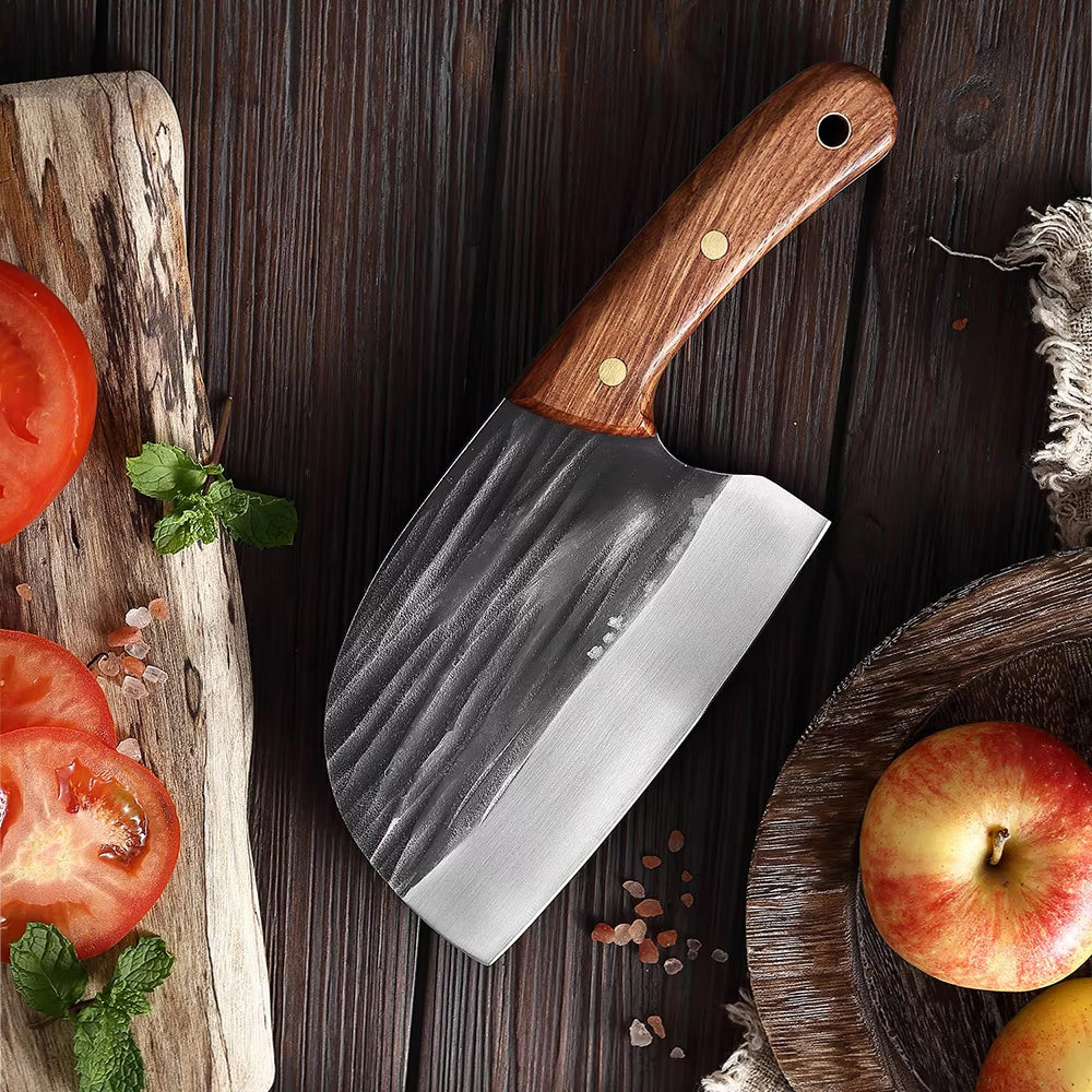 Full Tang Forged Butcher Serbian Chef Knife
