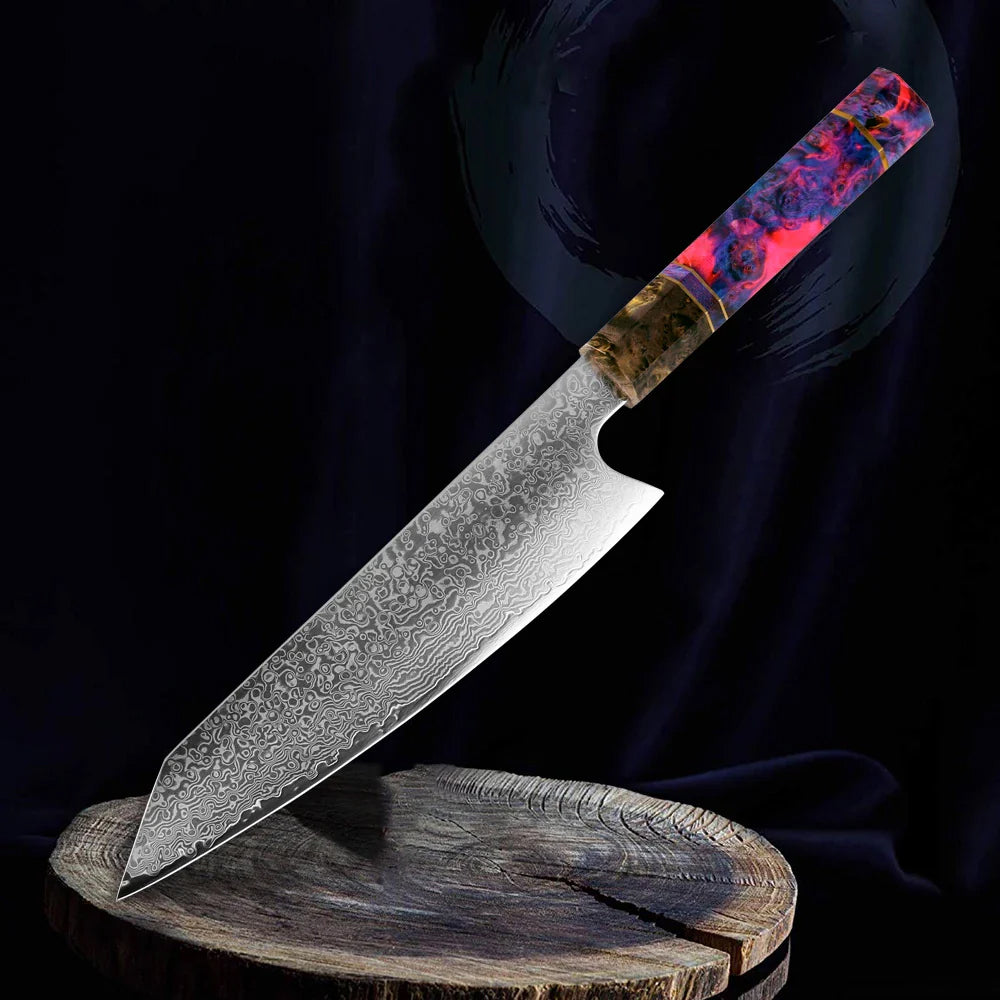 Damascus Steel Kiritsuke Chef's Knife