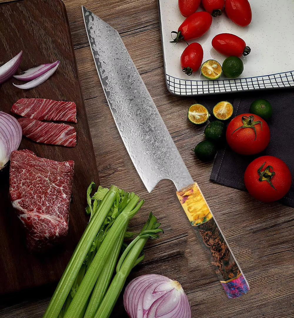 Damascus Steel Kiritsuke Chef's Knife