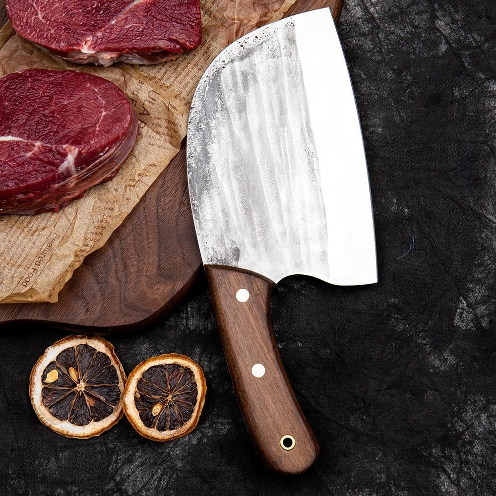 Full Tang Forged Butcher Serbian Chef Knife
