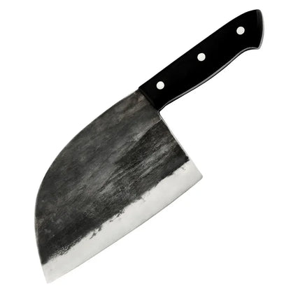 Full Tang Handmade Forged Steel Serbian Cleaver Knife