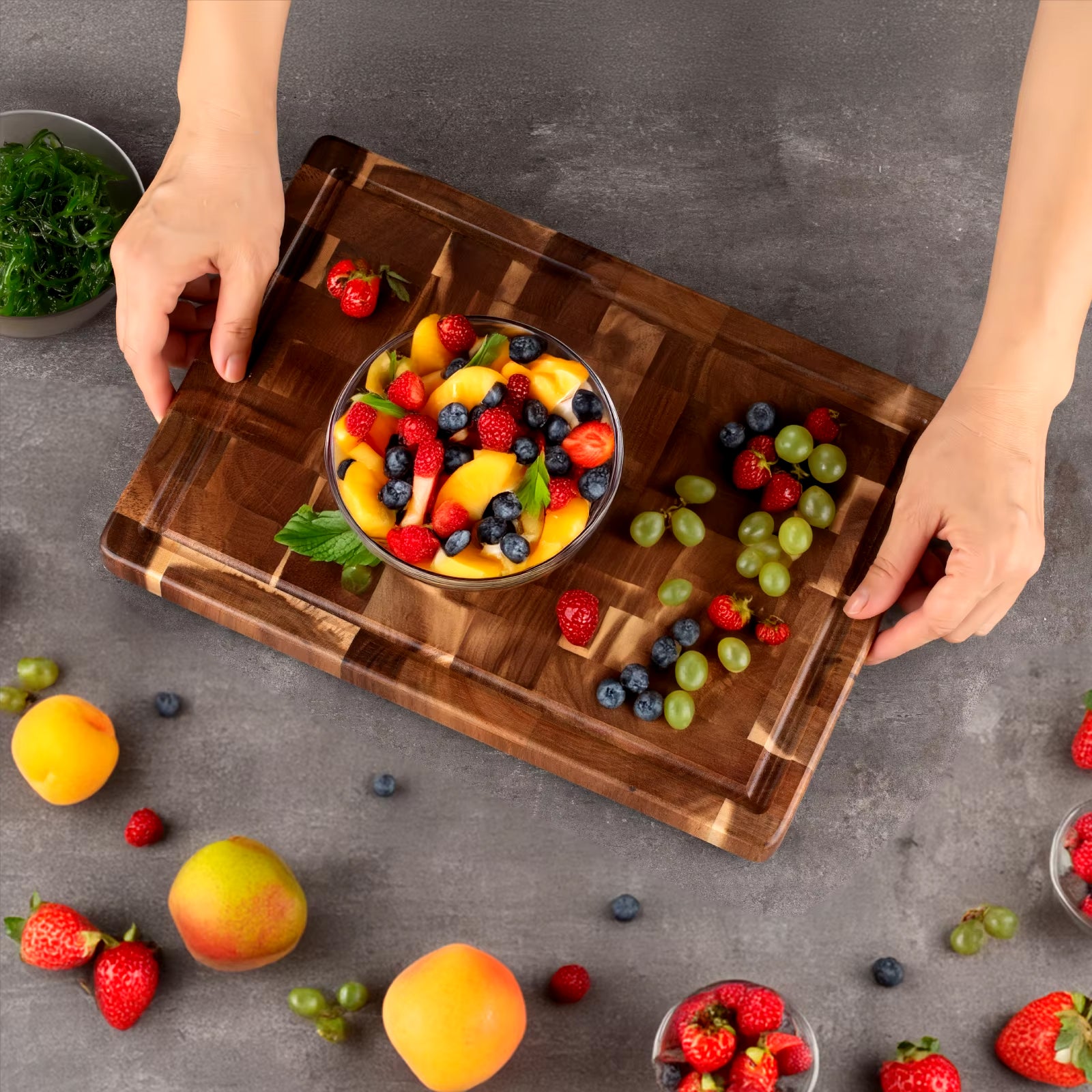 Premium Acacia Wood Cutting Board