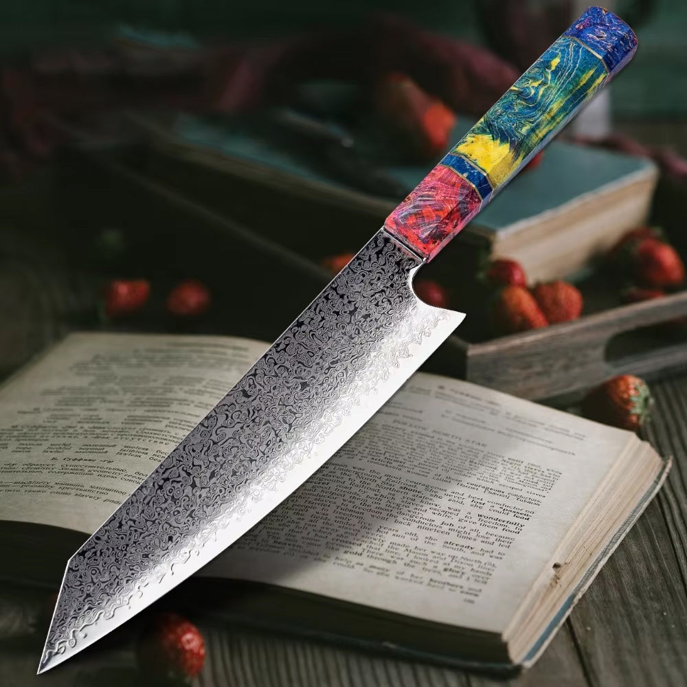 Damascus Steel Kiritsuke Chef's Knife