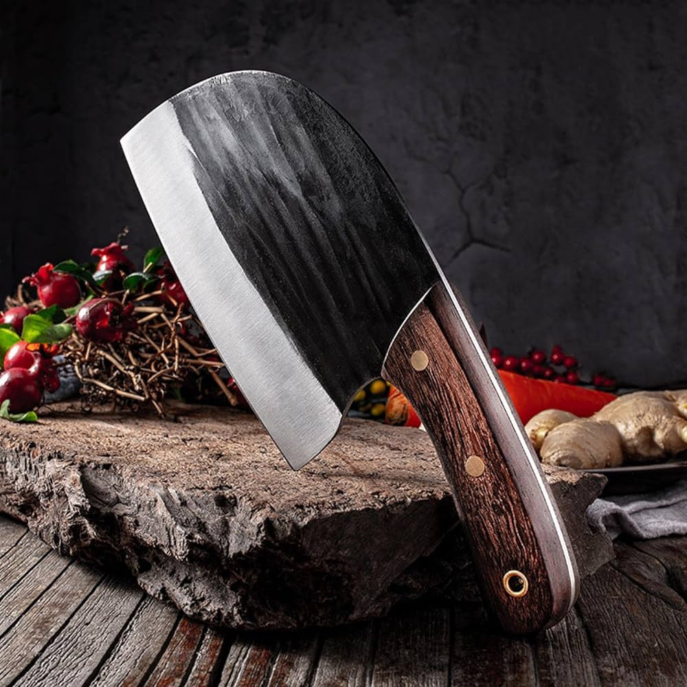 Full Tang Forged Butcher Serbian Chef Knife