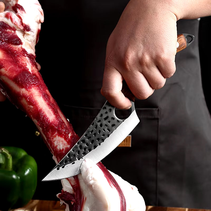 Serbian Hand-Forged Boning Chef Knife
