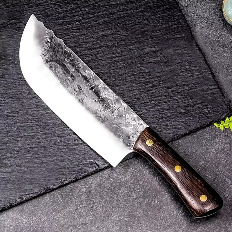 Hand Forged Cleaver Knife Set