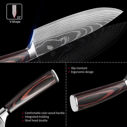 Japanese Kitchen Knife Set