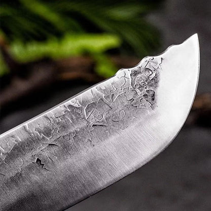 Hand Forged Cleaver Knife Set