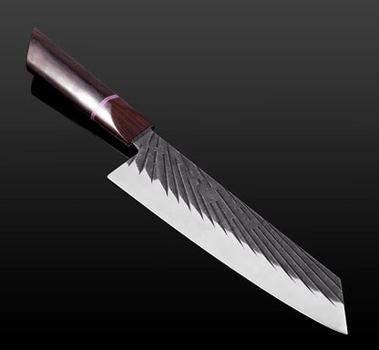 Japanese Kitchen Knife Set With Ebony Handle