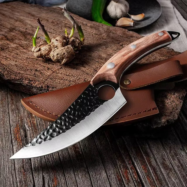 Serbian Hand-Forged Boning Chef Knife