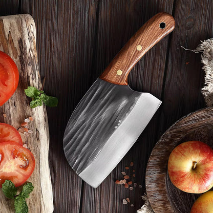 Full Tang Forged Butcher Serbian Chef Knife