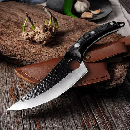 Serbian Hand-Forged Boning Chef Knife