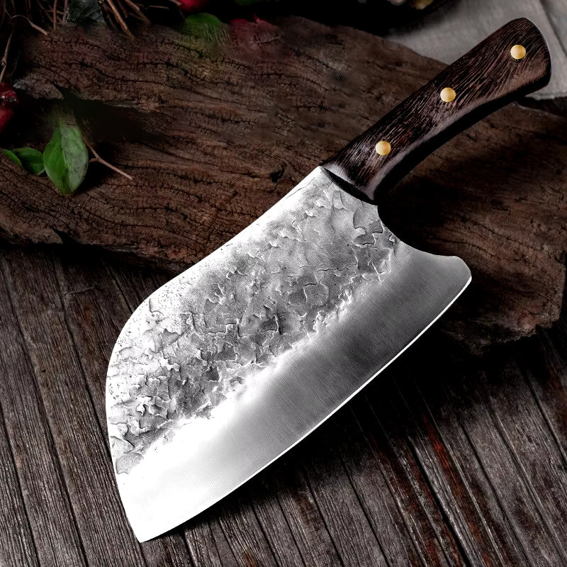 Hand Forged Cleaver Knife Set
