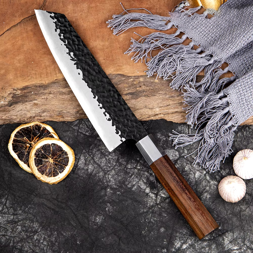 Japanese Kiritsuke 8 Inch chef Knife with Octagon Handle