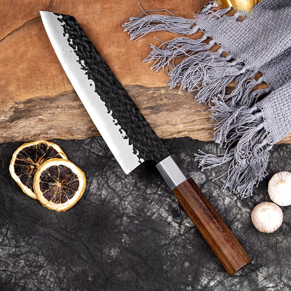 Japanese Kiritsuke 8 Inch chef Knife with Octagon Handle