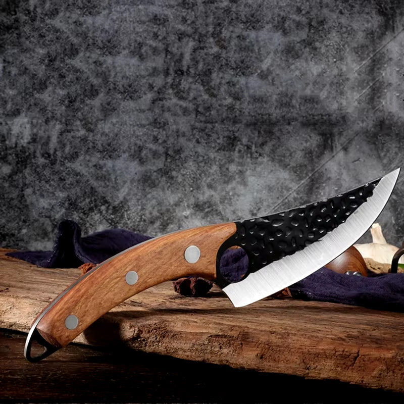 Serbian Hand-Forged Boning Chef Knife