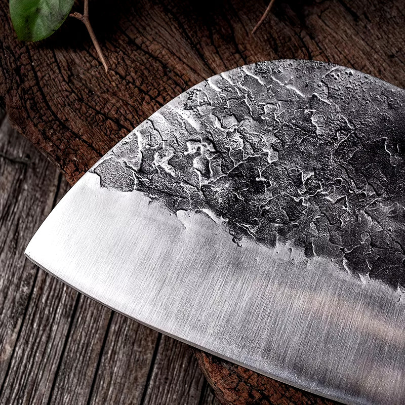 Hand Forged Cleaver Knife Set
