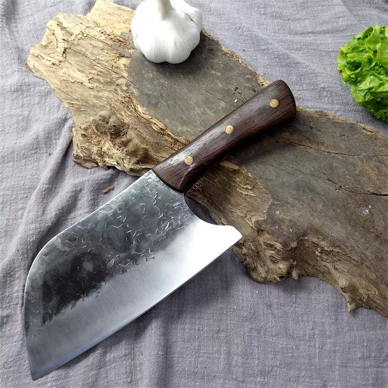 Hand Forged Cleaver Knife Set