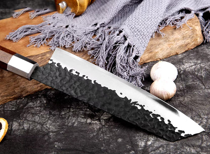 Japanese Kiritsuke 8 Inch chef Knife with Octagon Handle